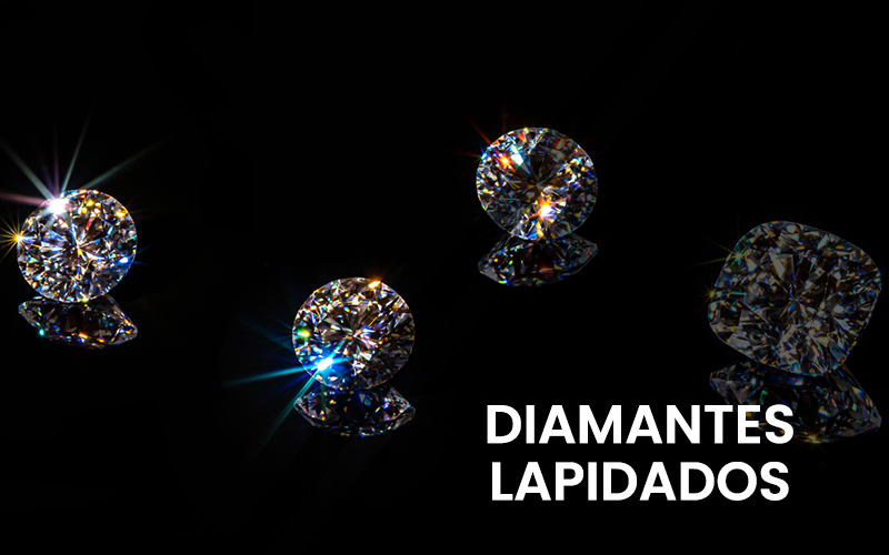 Diamantes lapidados: o papel da lapidação na maximização do brilho
